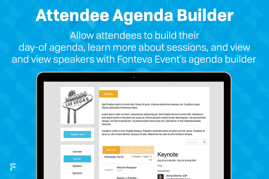 screenshot of Fonteva Events